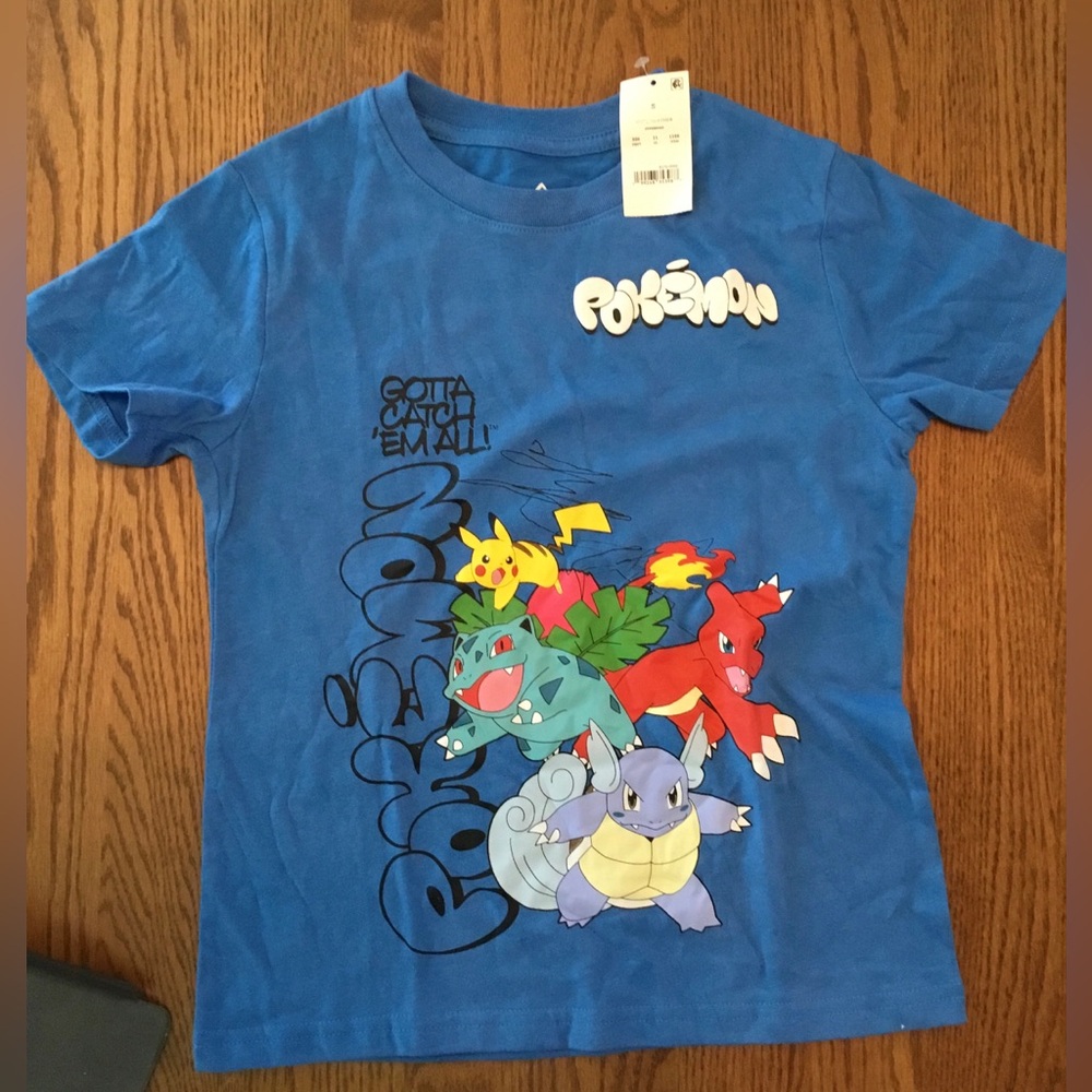 Child’s size Small, Pokémon Tee NWT